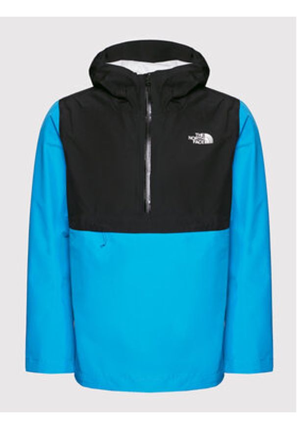 The North Face Wiatrówka Arque NF0A4AGX Niebieski Regular Fit. Kolor: niebieski. Materiał: syntetyk