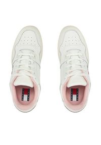 Tommy Jeans Sneakersy EN0EN02505 Różowy. Kolor: różowy. Materiał: skóra #4