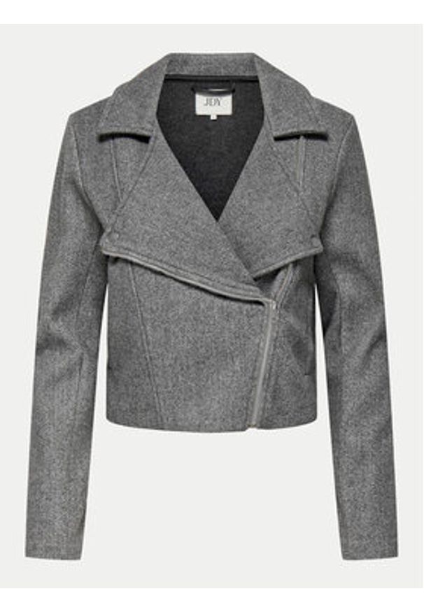 JDY Kurtka przejściowa Mellow 15339416 Szary Regular Fit. Kolor: szary. Materiał: syntetyk