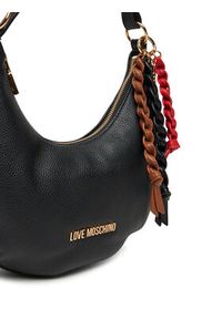 Love Moschino - LOVE MOSCHINO Torebka JC4308PP0MK1100A Czarny. Kolor: czarny. Materiał: skórzane #3