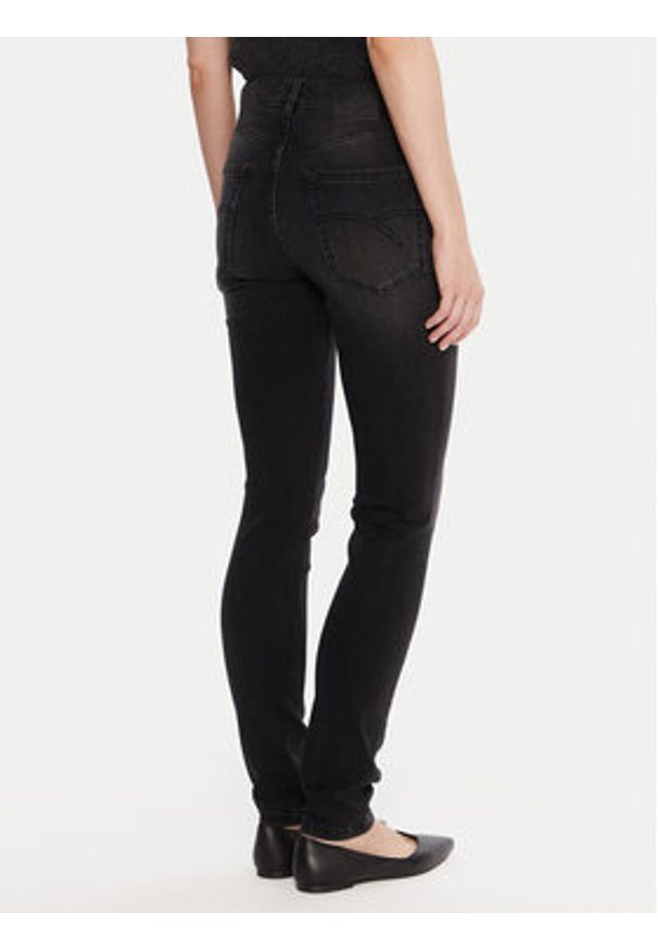 Marella Jeansy 2523186104 Czarny Skinny Fit. Kolor: czarny