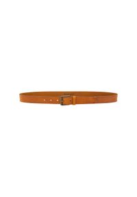 Wrangler - WRANGLER MĘSKI PASEK SKÓRZANY LEATHER BELT COGNAC 112358070 PREMIUM W0N7014672. Materiał: skóra #4