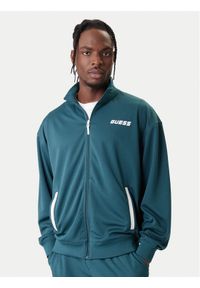 Guess Bluza Z6RQ06 KD482 Zielony Regular Fit. Kolor: zielony. Materiał: syntetyk #1