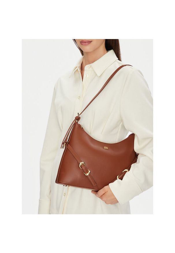 Gino Rossi - Torebka GINO ROSSI. Kolor: brązowy