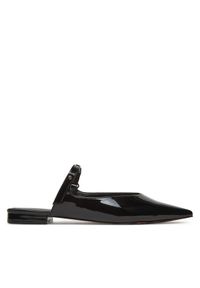 Just Cavalli Klapki 78RA3S71 ZSA38 Czarny. Kolor: czarny. Materiał: skóra