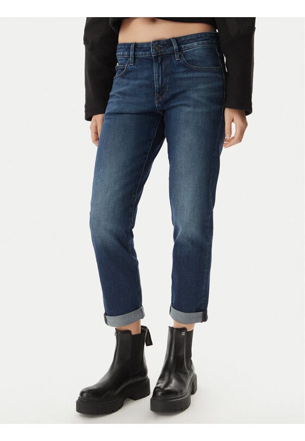 G-Star RAW - G-Star Raw Jeansy Kate D15264-C052 Granatowy Boyfriend Fit. Kolor: niebieski