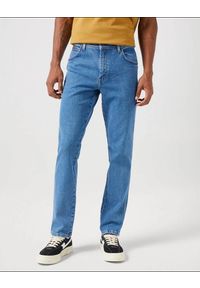 Wrangler - WRANGLER TEXAS SLIM MĘSKIE SPODNIE JEANSOWE JEANSY BARN 112351257 W12S017974