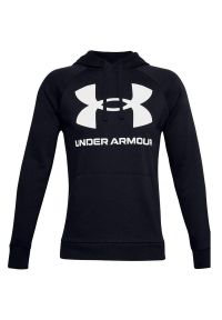 Under Armour - Męska Bluza Polarowa Rival. Kolor: czarny. Materiał: polar