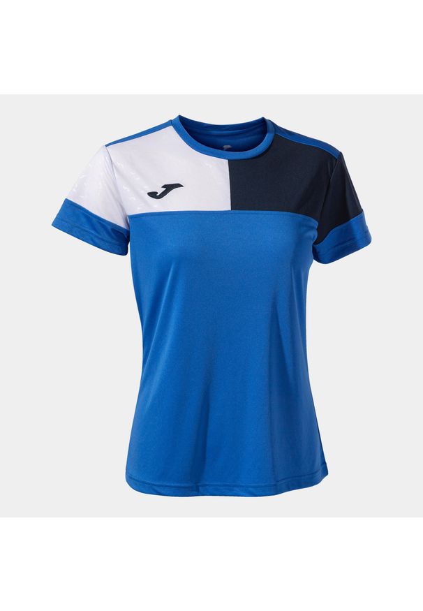 Damski jersey Joma Crew V. Kolor: niebieski. Materiał: jersey. Sport: piłka nożna
