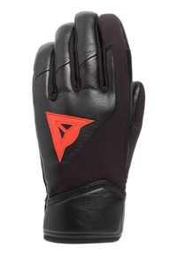 DAINESE - Rękawice narciarskie męskie Hp Gloves Sport. Kolor: czarny. Materiał: tkanina, skóra. Sport: narciarstwo