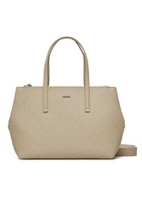 Calvin Klein Torebka Ck Must Tote Md_Epi Mono K60K611758 Écru