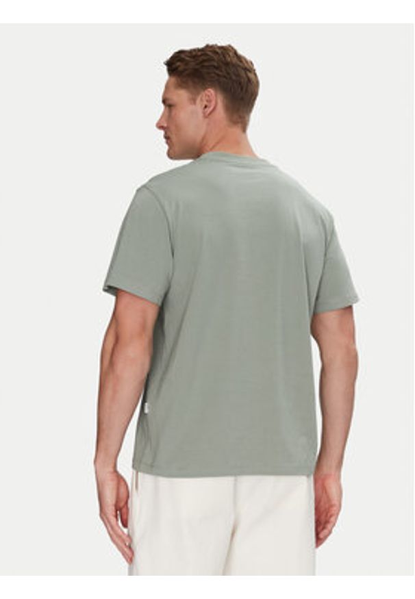 Selected Homme T-Shirt Aspen 16087842 Zielony Regular Fit. Kolor: zielony. Materiał: bawełna