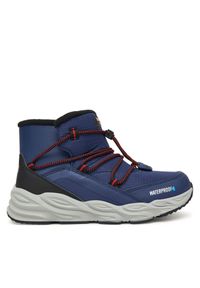 skechers - Śniegowce Skechers. Kolor: niebieski
