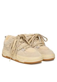 Steve Madden Sneakersy Boomer-F SM11003865 Beżowy. Kolor: beżowy. Materiał: skóra, zamsz #3