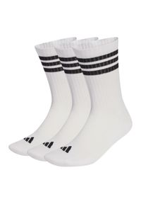 Adidas - Skarpety 3-Stripes Cushioned Sportswear Crew 3 Pair Pack. Kolor: czarny, biały, wielokolorowy. Sport: fitness #1
