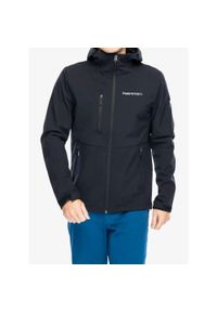 Kurtka softshell męska Hannah Briston. Kolor: szary. Materiał: softshell