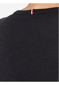 TOMMY HILFIGER - Tommy Hilfiger T-Shirt Gold WW0WW37860 Granatowy Slim Fit. Kolor: niebieski. Materiał: bawełna #4