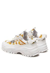 Versace Jeans Couture Sneakersy 77VA3SVG ZP321 Biały. Kolor: biały. Materiał: skóra