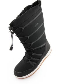 ALPINE PRO - Wodoodporne damskie buty zimowe Loap Miza Czarne 41. Kolor: czarny. Materiał: futro, materiał. Sezon: zima. Styl: sportowy, elegancki