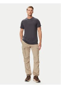 G-Star RAW - G-Star Raw T-Shirt Lash D16396-B353 Szary ciemny Relaxed Fit. Kolor: szary. Materiał: bawełna #3