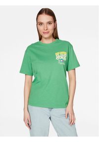 Tommy Jeans T-Shirt Homegrown DW0DW15474 Zielony Relaxed Fit. Kolor: zielony. Materiał: bawełna #1