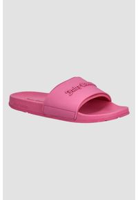 Juicy Couture - JUICY COUTURE Różowe klapki damskie Embossed Slider, Rozmiar 37. Okazja: na co dzień. Kolor: różowy. Sezon: lato. Styl: casual #4