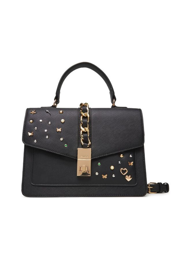 Aldo Torebka Etliger 13990592 Czarny. Kolor: czarny. Materiał: skórzane