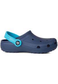 Klapki basenowe chodaki dla dzieci Aqua Speed Lima. Kolor: niebieski. Styl: sportowy