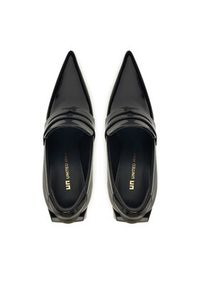 United Nude Półbuty Gem Loafer Hi 1095501119 Czarny. Kolor: czarny. Materiał: skóra