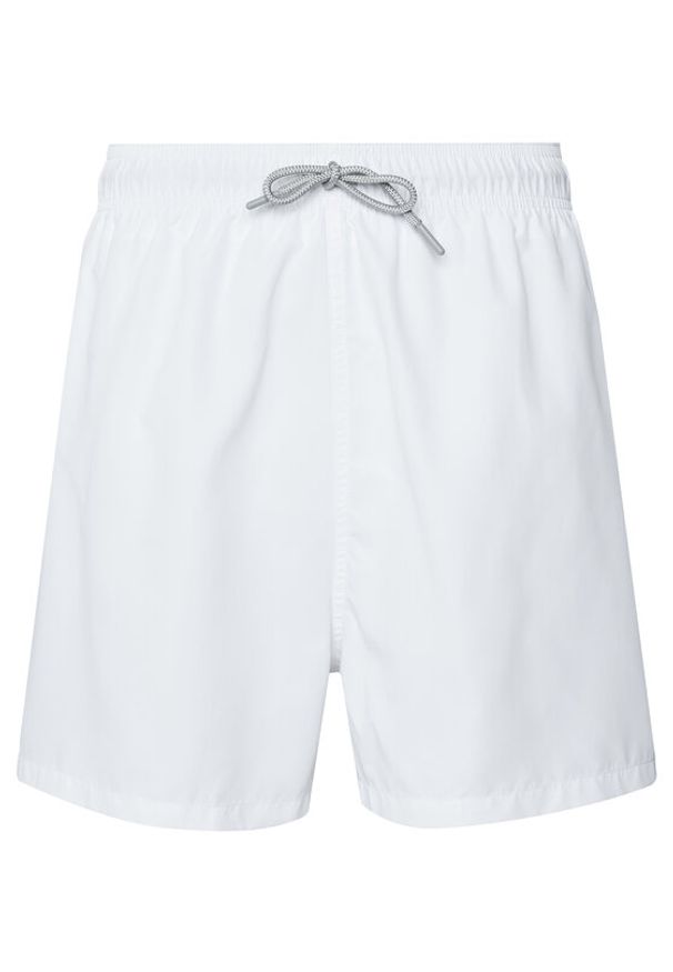 EA7 Emporio Armani Szorty kąpielowe 7M002001 AF14497 M0076 Biały Regular Fit. Kolor: biały. Materiał: syntetyk