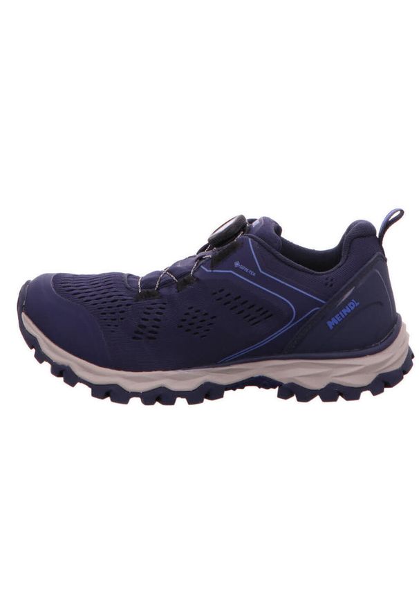 MEINDL - Buty trekkingowe damskie Meindl Abano Gtx. Kolor: niebieski. Materiał: syntetyk, materiał. Szerokość cholewki: normalna