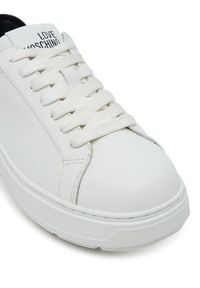 Love Moschino - LOVE MOSCHINO Sneakersy JA15174G1NIA310A35 Biały. Kolor: biały. Materiał: skóra #3