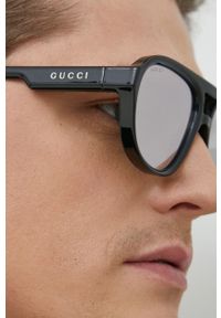 Gucci okulary przeciwsłoneczne GG1239S męskie kolor czarny. Kolor: czarny #8
