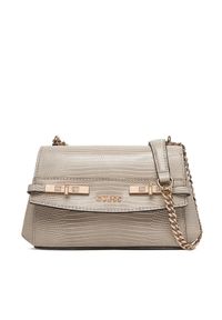 Guess Torebka Melinda Mini HWKL99 33780 Beżowy. Kolor: beżowy. Materiał: skórzane #1