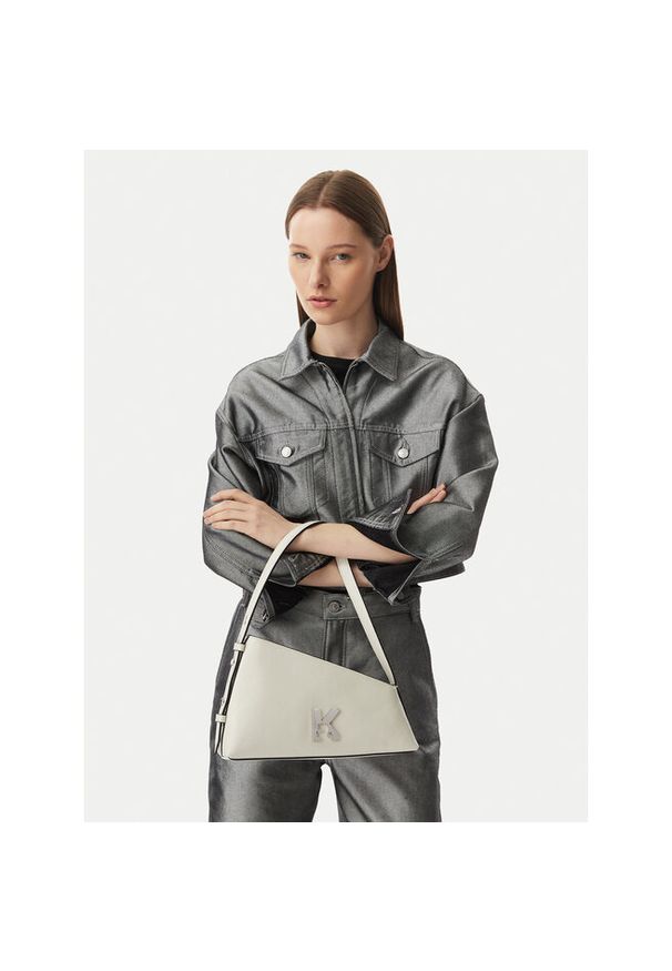 Torebka Karl Lagerfeld Jeans. Kolor: biały