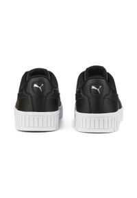 Buty trampki sportowe damskie Puma Carina 2.0. Kolor: czarny, szary, wielokolorowy. Materiał: syntetyk, materiał. Sport: turystyka piesza