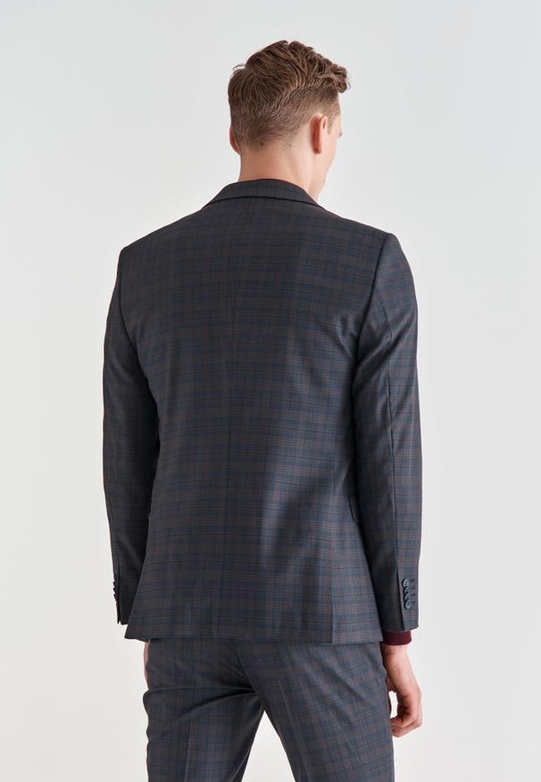 Pako Lorente - PAKO LORENTE – Spodnie męskie garniturowe P21WF-6G-076-G. Materiał: wiskoza, poliester, elastan. Długość: długie. Styl: elegancki