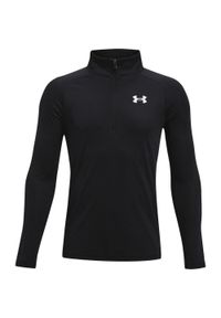 Koszulka chłopięca Under Armour Tech 2.0 1/2 Zip. Kolor: czarny