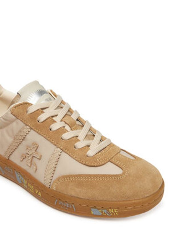 Premiata Sneakersy Bonnied Var 6961 Beżowy. Kolor: beżowy. Materiał: materiał
