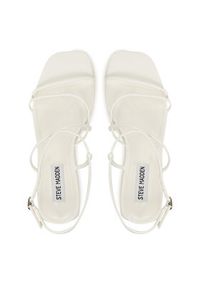 Steve Madden Sandały Remmi SM11003296 Biały. Kolor: biały. Materiał: skóra #4