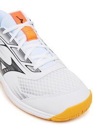 Mizuno Buty halowe Cyclone Speed 5 V1GA2580 Biały. Kolor: biały. Materiał: materiał #4