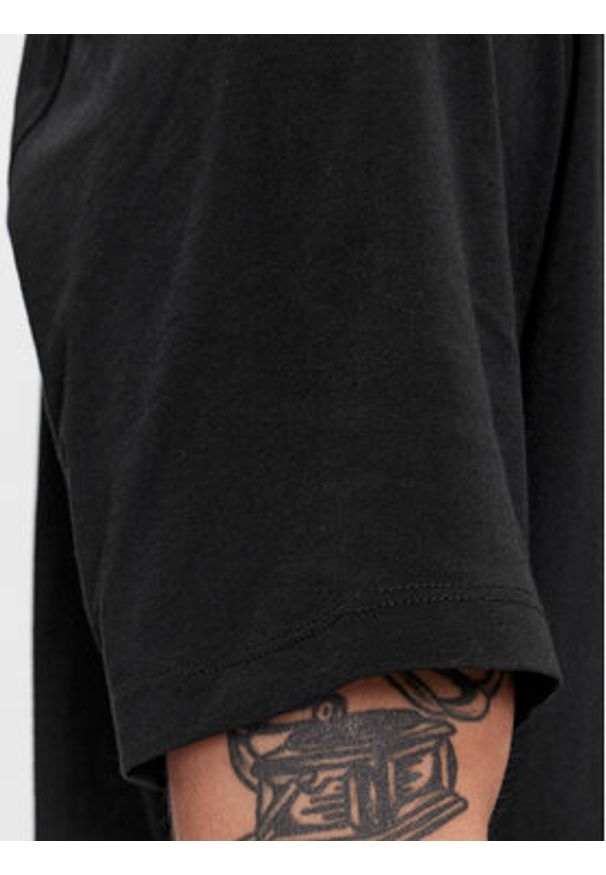 Hugo T-Shirt Danda 50504542 Czarny Regular Fit. Kolor: czarny. Materiał: bawełna