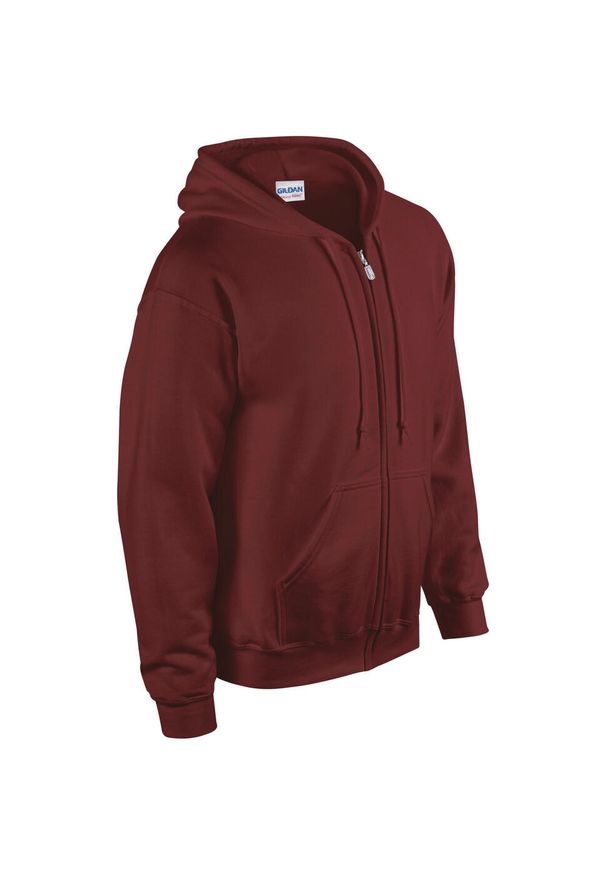 GILDAN - Sweatshirt zapinany na zamek błyskawiczny Gildan Heavy Blend ®. Typ kołnierza: kaptur. Kolor: wielokolorowy, różowy, brązowy