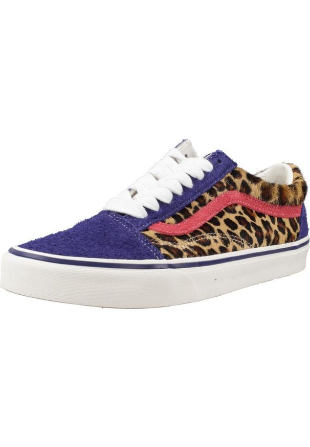 Tenisówki Vans Model Old Skool Kolor Nadruk Zwierzęcy. Kolor: wielokolorowy. Materiał: tkanina. Wzór: motyw zwierzęcy, nadruk