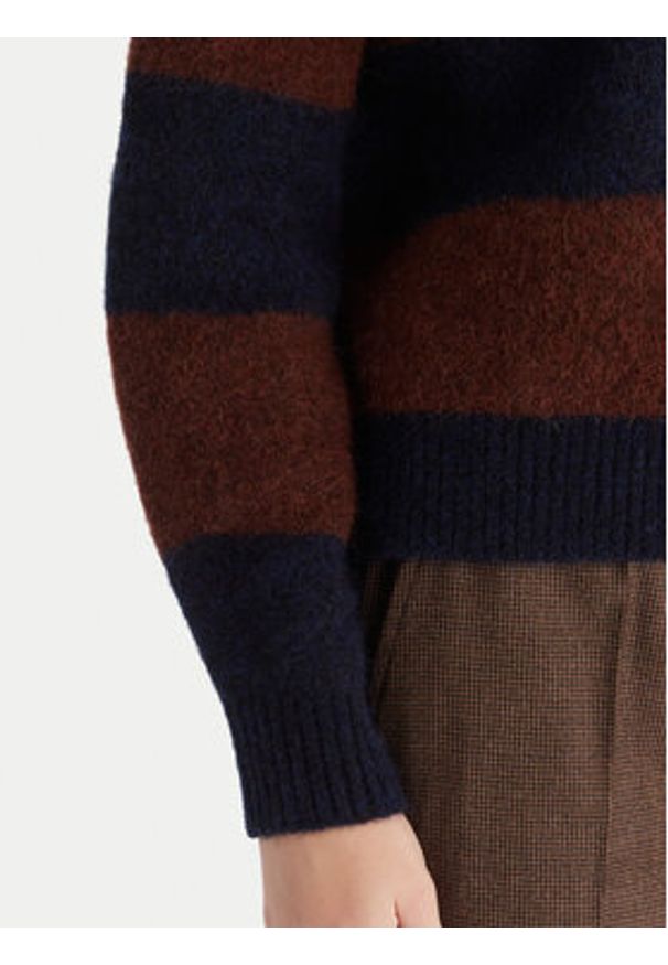 Weekend Max Mara Sweter Tuono 2525366142 Kolorowy Loose Fit. Materiał: wełna. Wzór: kolorowy