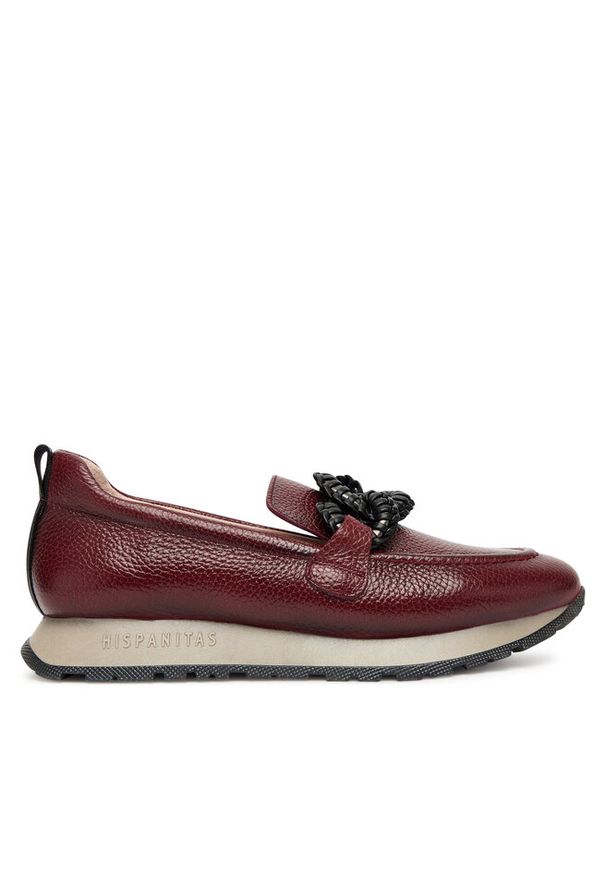 Półbuty Hispanitas. Kolor: czerwony