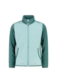 Bluza dziecięca turystyczna CMP 34G6405. Kolor: zielony. Materiał: polar. Sezon: zima. Sport: narciarstwo #1