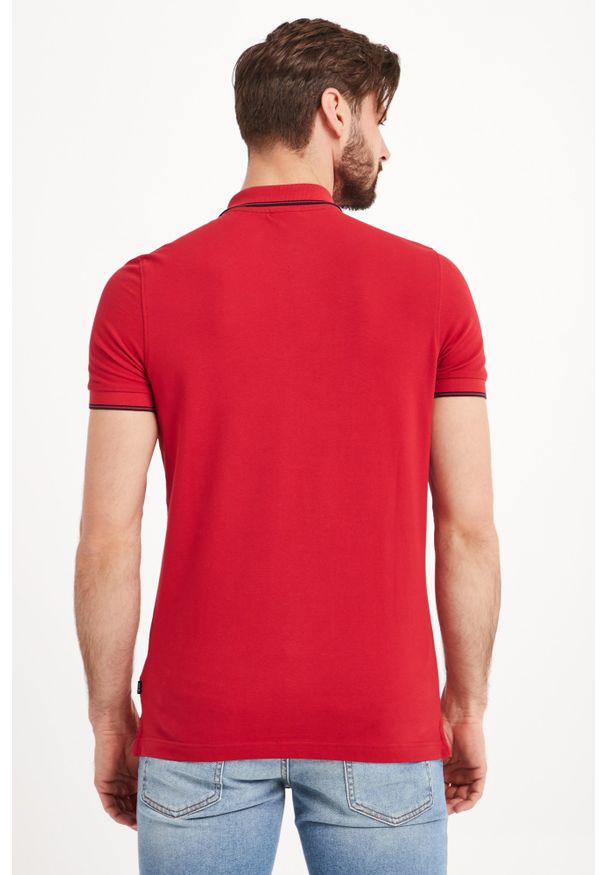 JOOP! Jeans - POLO ANGELLO JOOP! JEANS. Typ kołnierza: polo. Wzór: jednolity, nadruk. Styl: sportowy