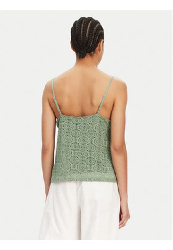 Vero Moda Top Maya 10325031 Zielony Regular Fit. Kolor: zielony. Materiał: syntetyk