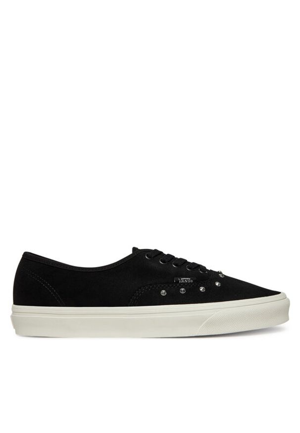 Vans Tenisówki Authentic VN000CRQBLK1 Czarny. Kolor: czarny. Materiał: skóra, zamsz